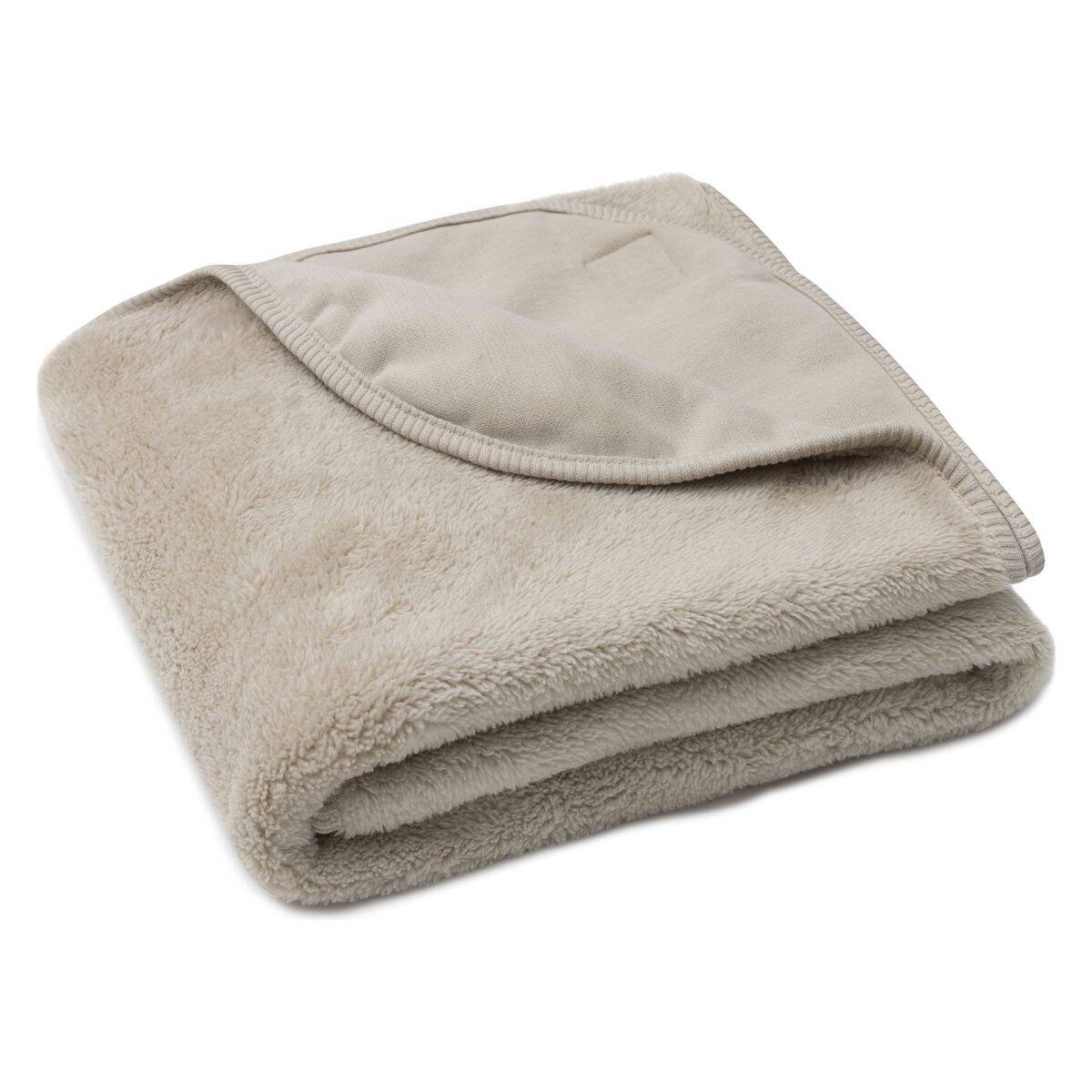 JOLLEIN dekica dekica 75x100 cm Basic Jersey/ Sherpa warm sand sherpa warm sand