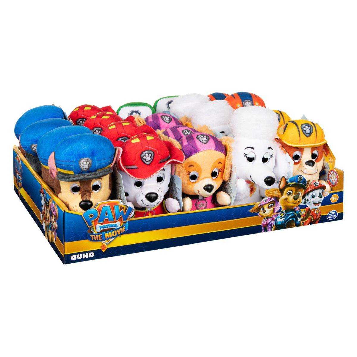 Paw Patrol pliš Movie 9 cm  sort 41035