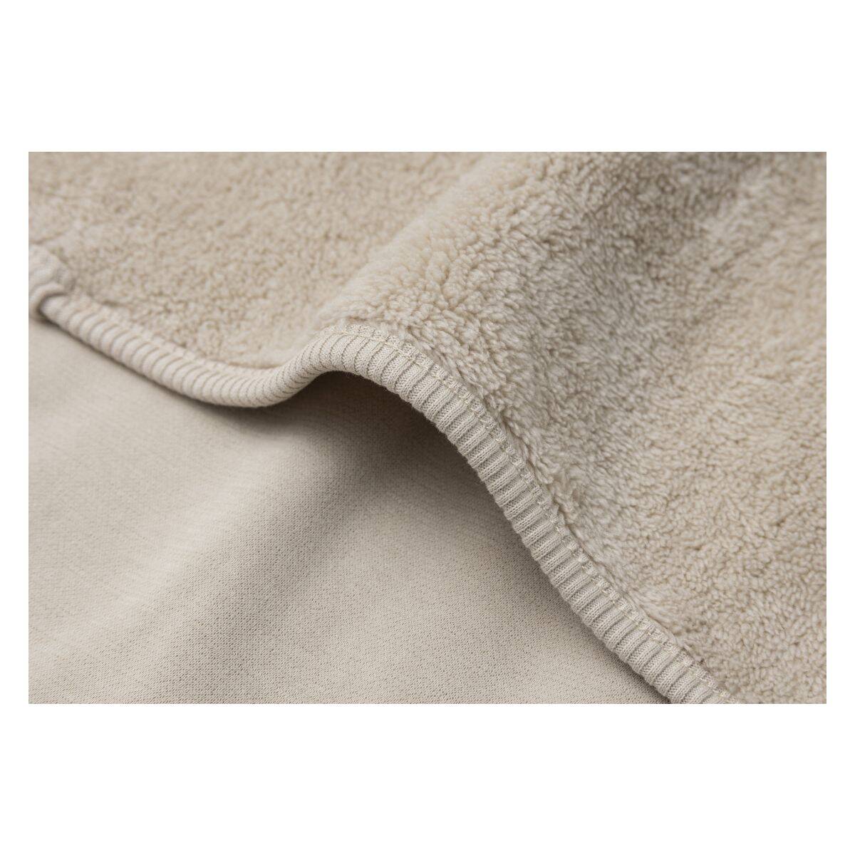 JOLLEIN dekica dekica 75x100 cm Basic Jersey/ Sherpa warm sand sherpa warm sand