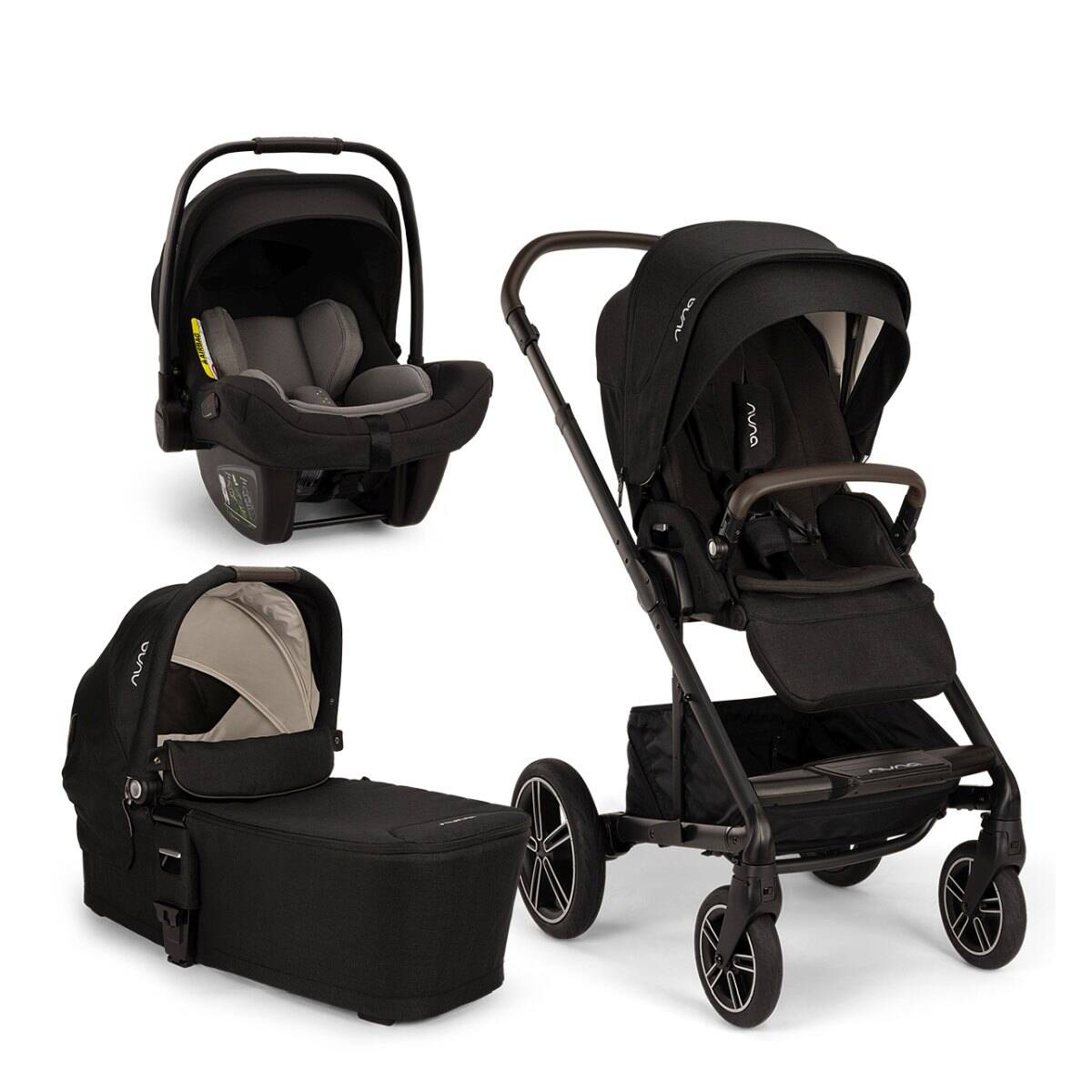 Nuna® Voziček 3v1 Pipa Next Mixx Next caviar