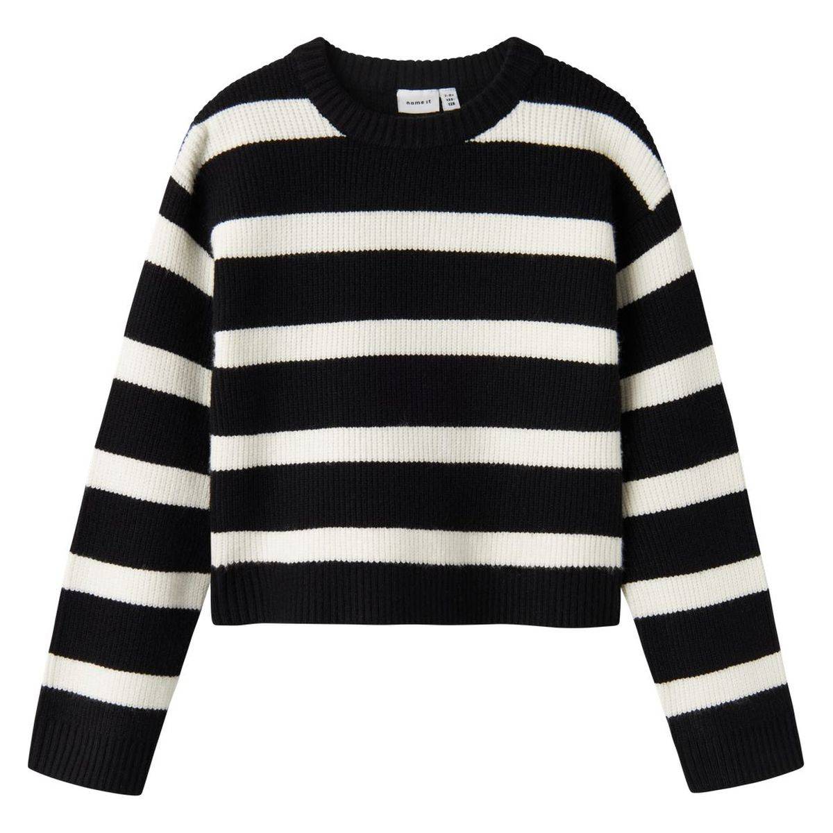 NAME IT pulover DR 13235150 Ž Crna 134/140