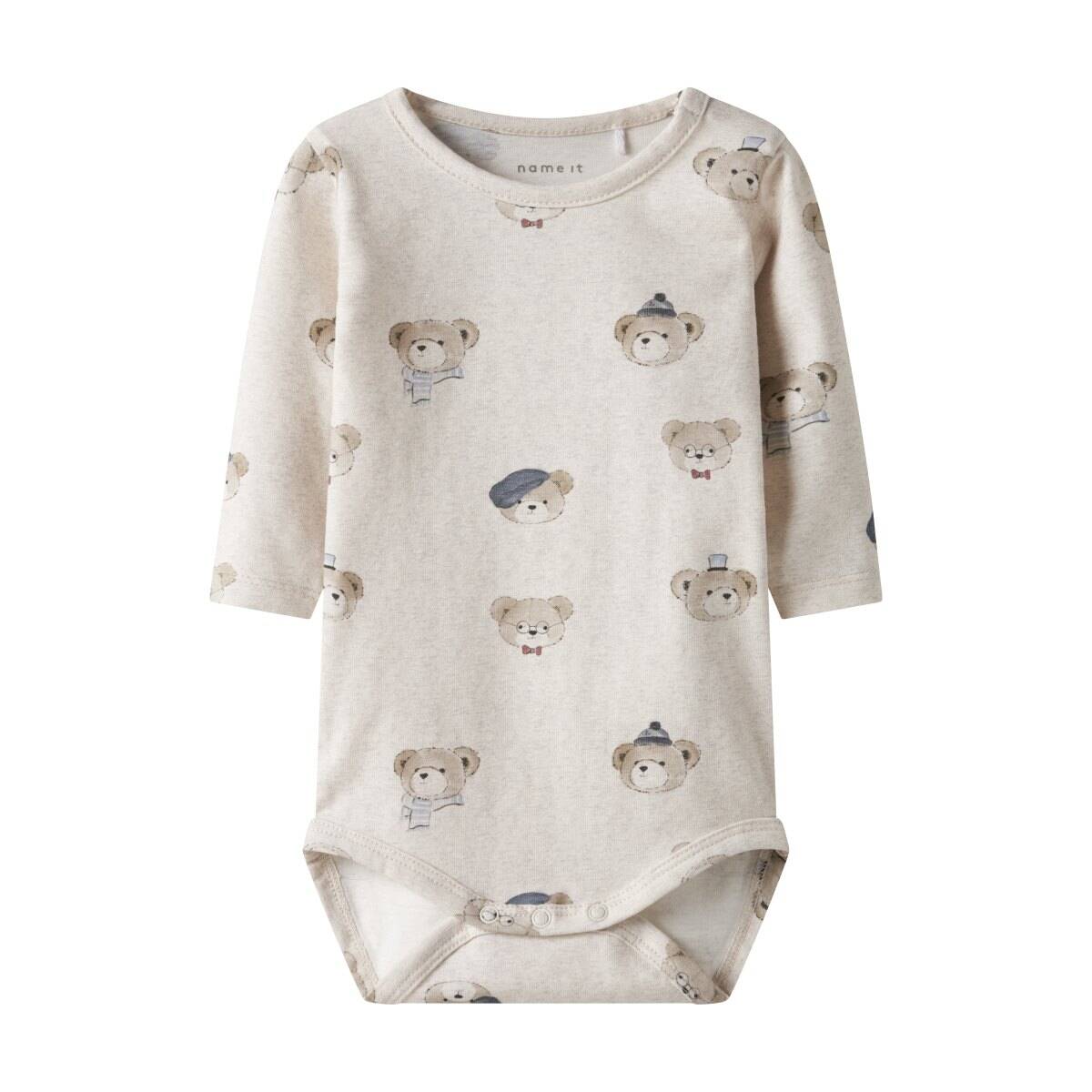 NAME IT bodi DR 13249144 NBMRICKI LS BODY M Bež 62