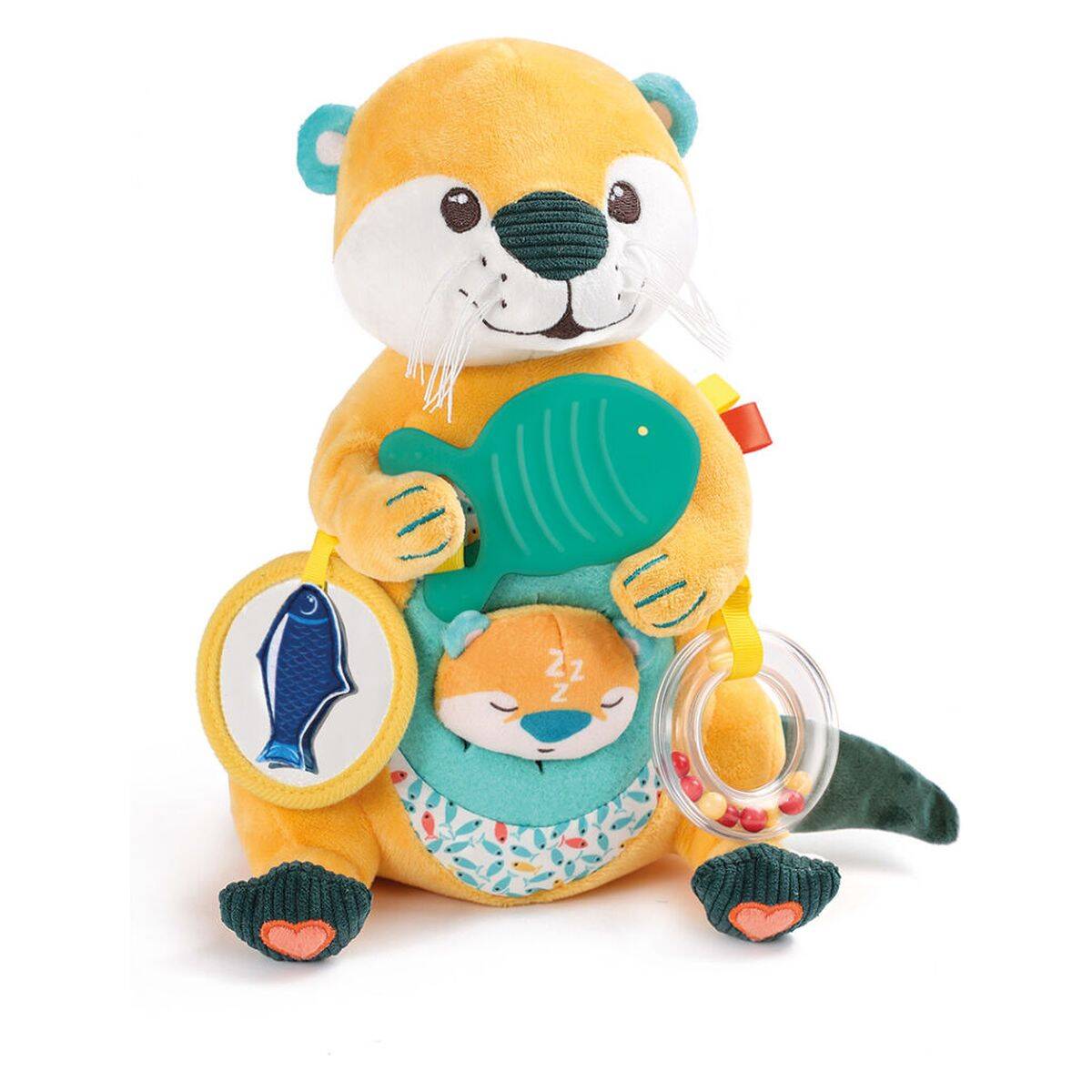 LUDI plišana vidra s aktivnostima