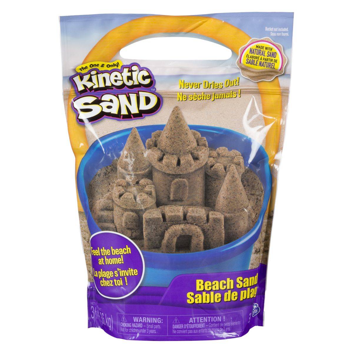 Kinetic sand kinetični pesek beach v vrečki 22903