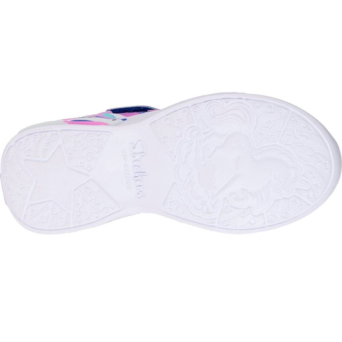 Skechers športni copat 303063L NVMT S LIGHTS-UNICORN DREAMS-HEART D blue 33