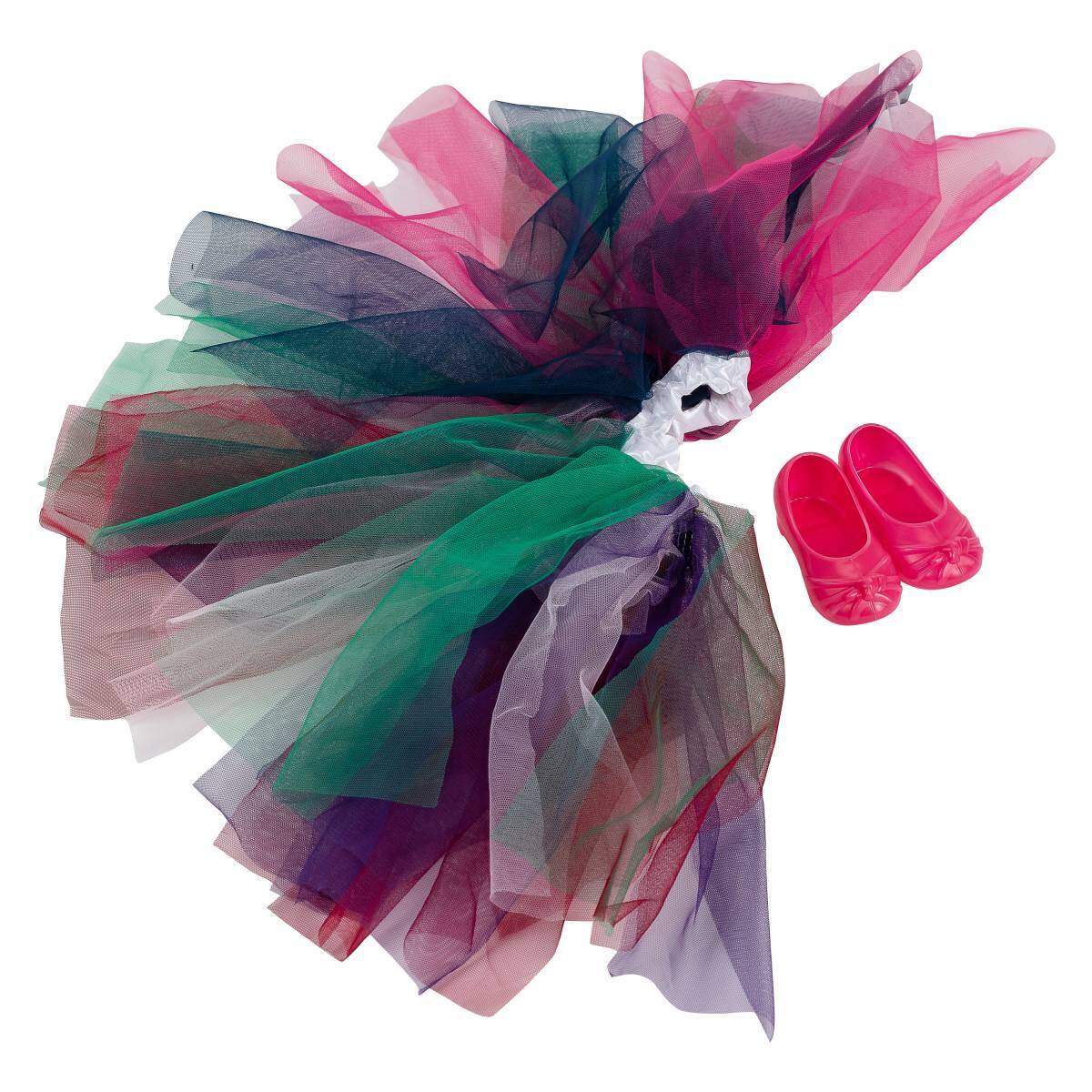 Dimian punčka Unicorn z lasnimi dodatki, 80 cm