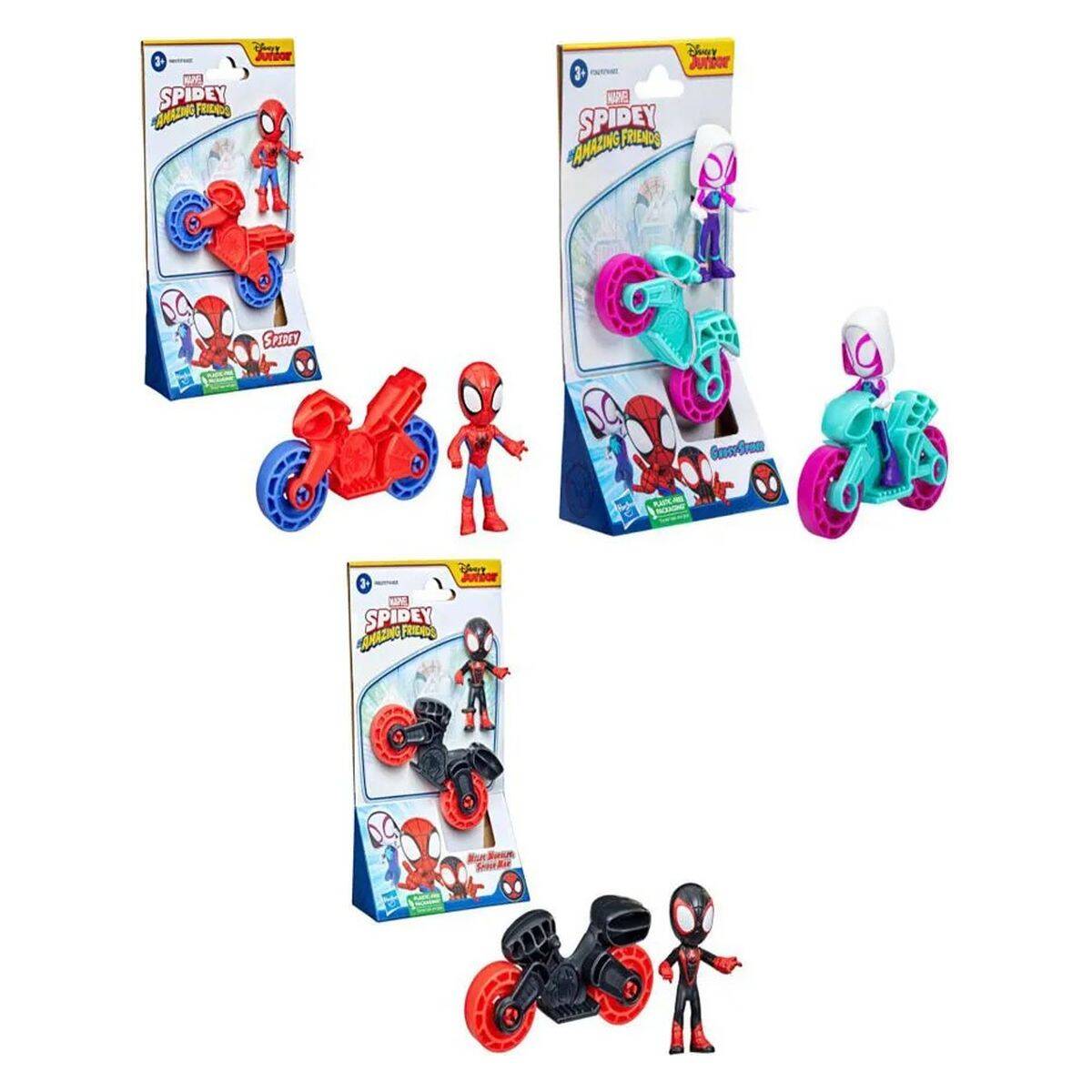 Spider-Man Spidey in prijatelji  6cm sort