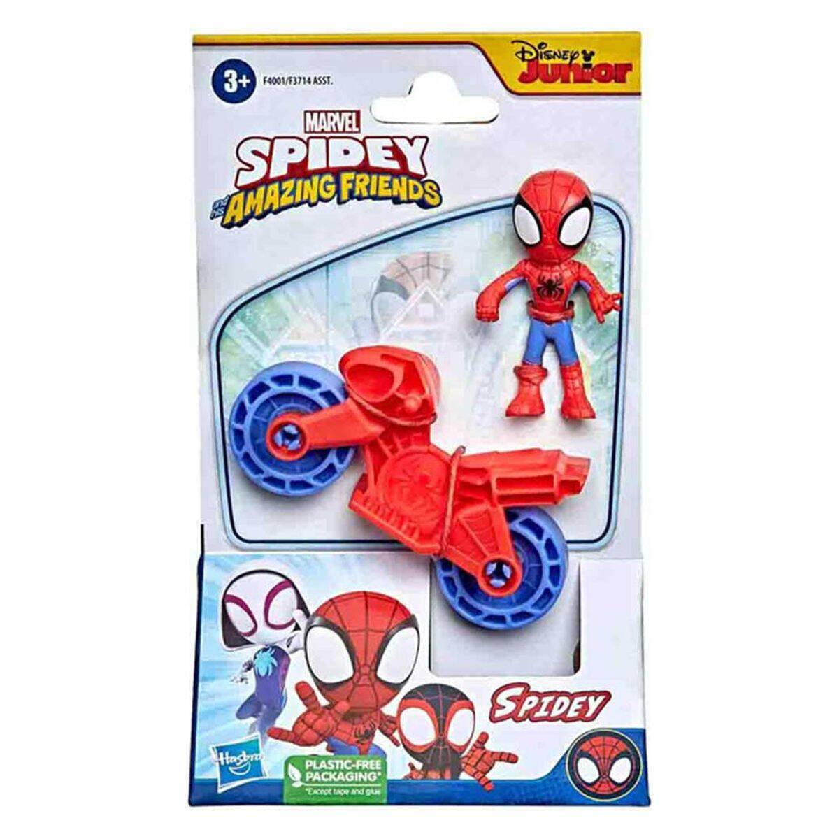 Spider-Man Spidey in prijatelji  6cm sort