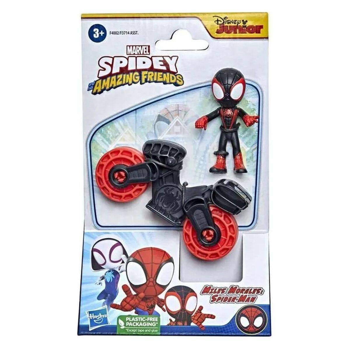 Spider-Man Spidey in prijatelji  6cm sort