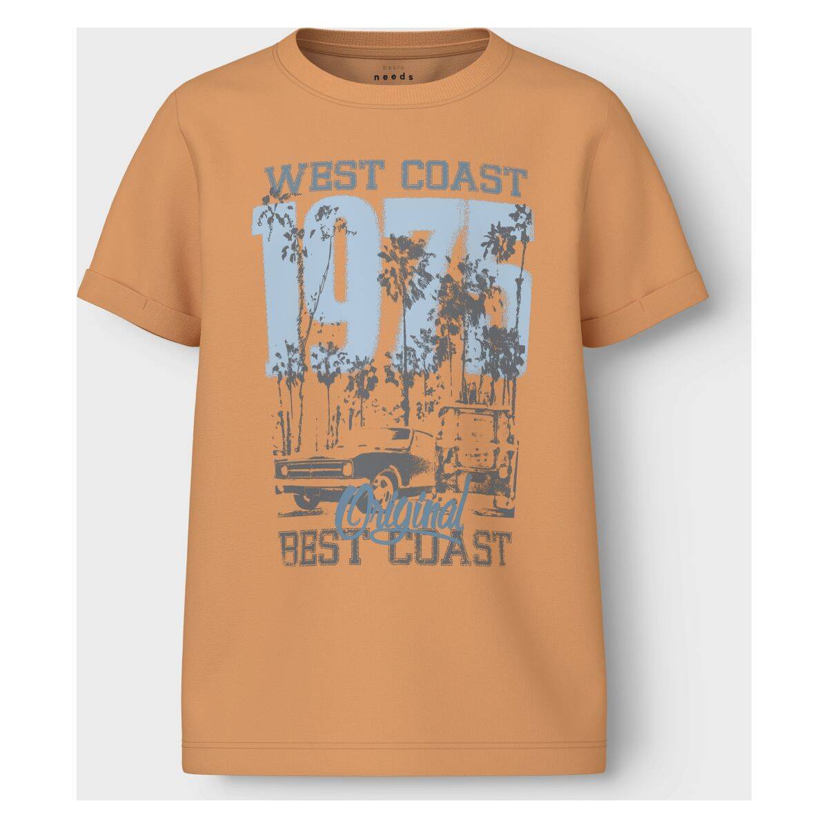 NAME IT majica KR 13227472 NKMVUX M Smeđa 134/140