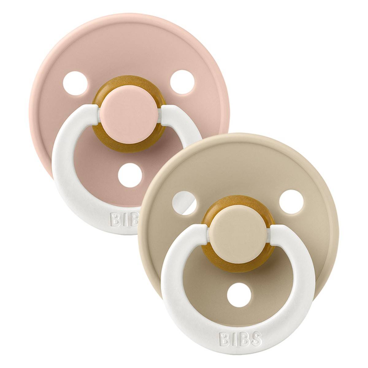 Bibs tolažilna duda - lateks Night (0-6 m), 2 kosa