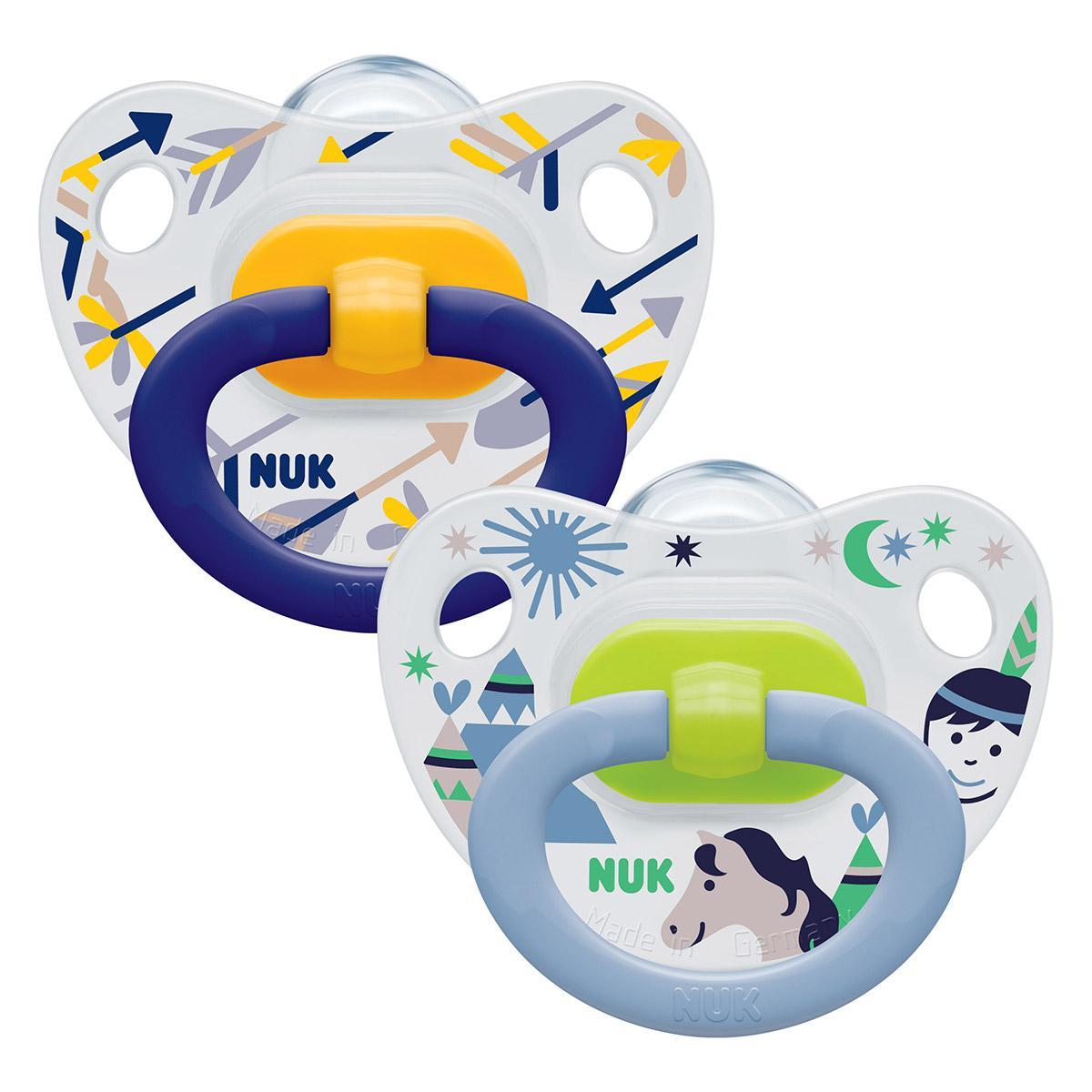 NUK 10.729.187 DUDA VARALICA SILIKON VELIČINA 1, 0-6 M - 2 KOM