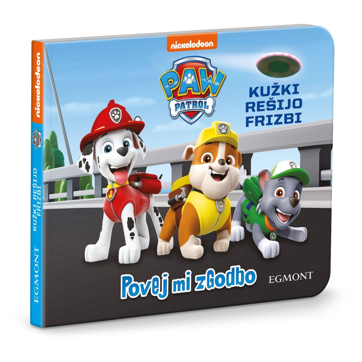 Paw Patrol Povej mi zgodbo kartonka in igračka