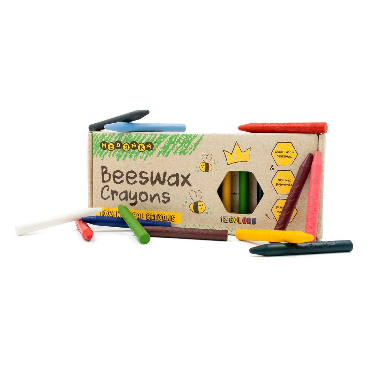 Medenka voščenke iz čebeljega voska Classic 13 kos