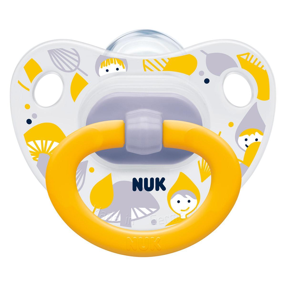 NUK 10.729.187 DUDA VARALICA SILIKON VELIČINA 1, 0-6 M - 2 KOM