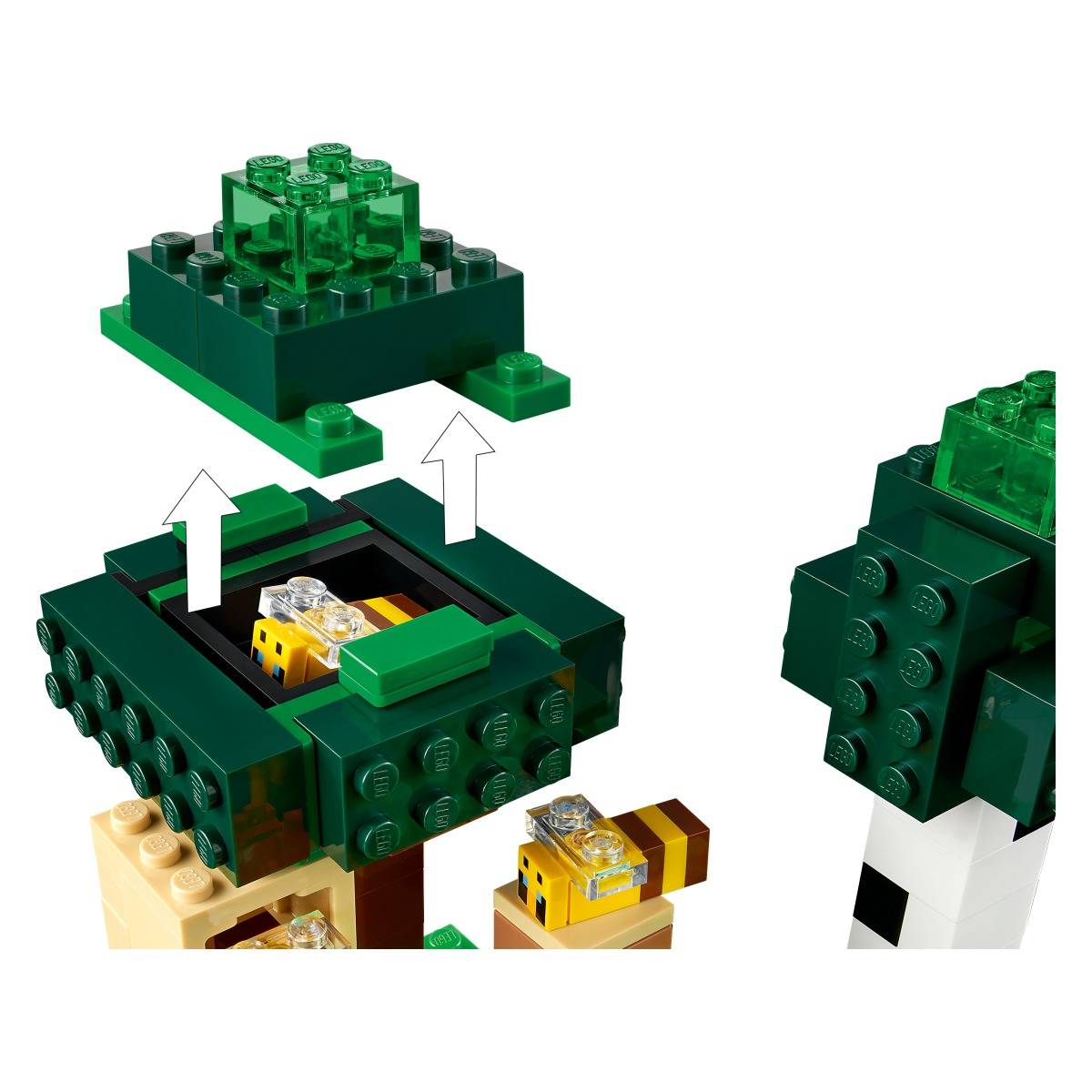 Lego minecraft 21165 сколько деталей