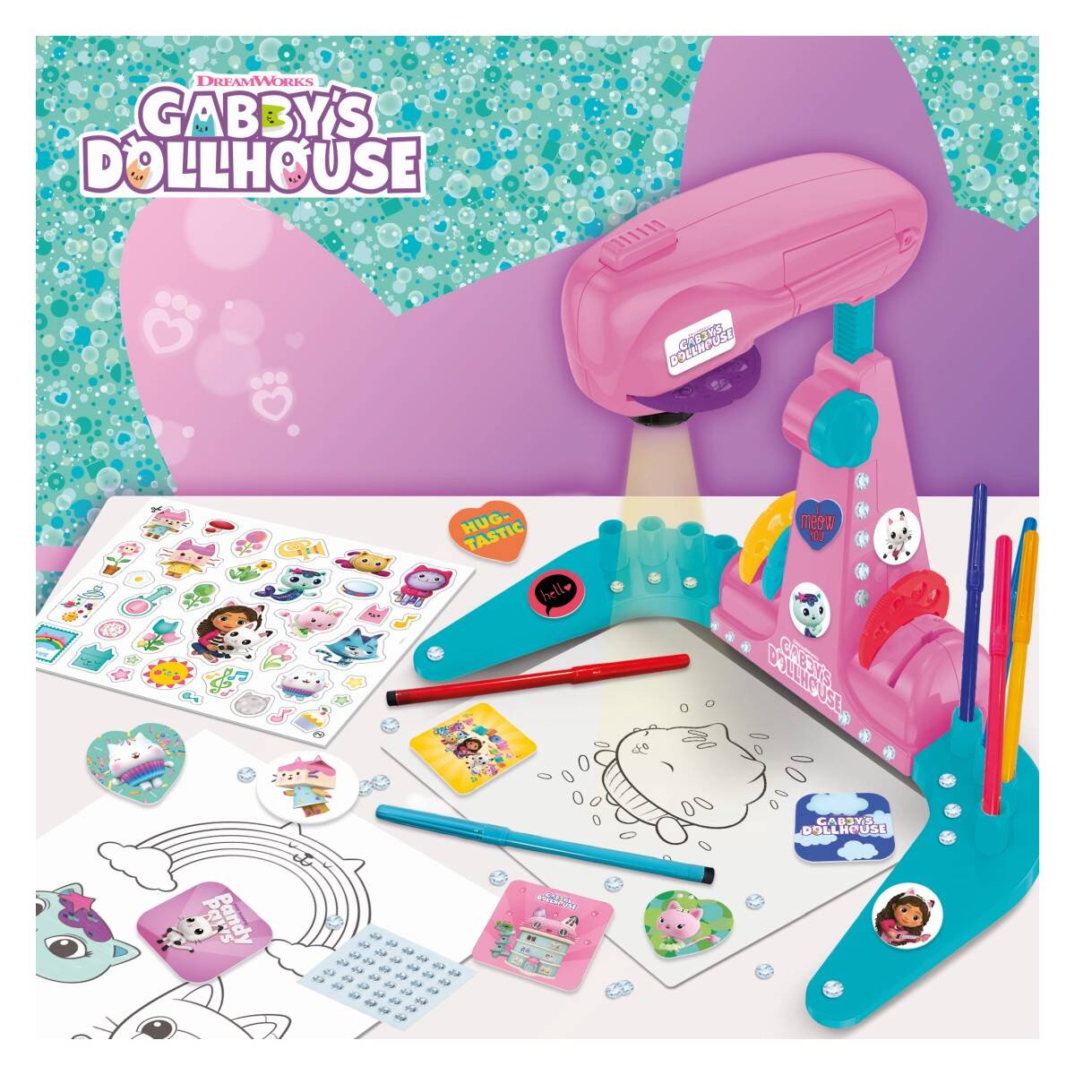 Lisciani GABBY'S DOLLHOUSE projektor šola risanja