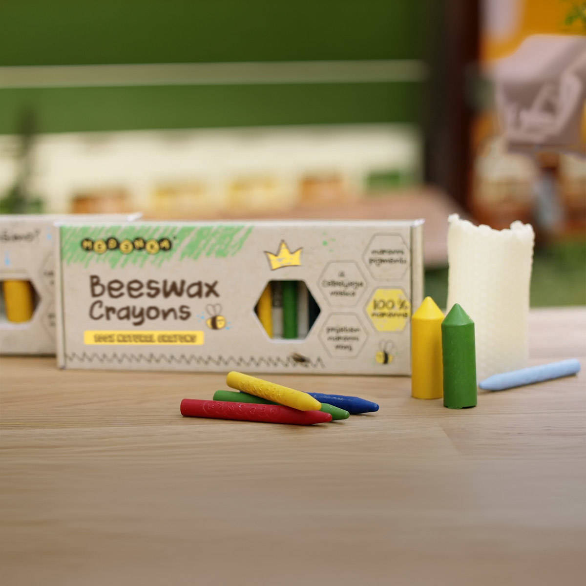 Medenka voščenke iz čebeljega voska Classic 13 kos