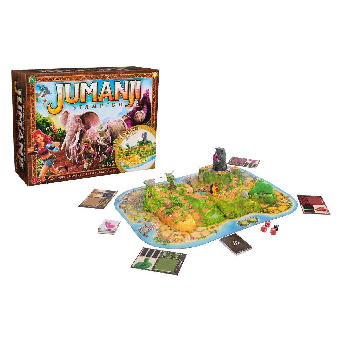 Spin Master družabna igra Jumanji Stampedo l0.05454