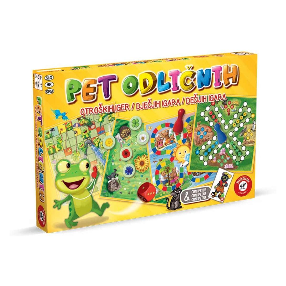 Piatnik pet odličnih družabnih iger