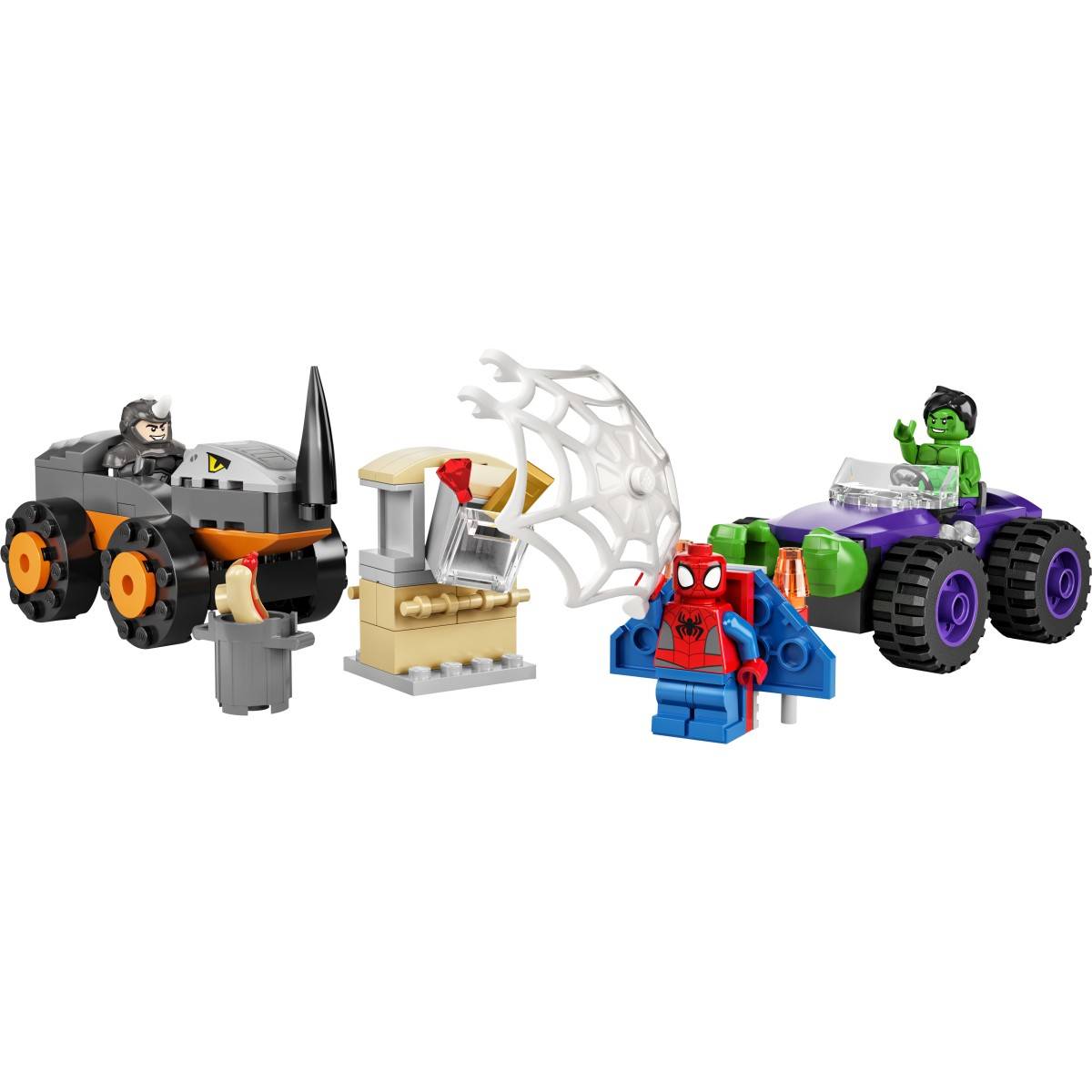 Lego® Spidey Lego® Spidey 10782 Spopad Hulka in Rhina v pošastnih tovorn -  Baby Center spletna trgovina | Dobrodošli v družini.