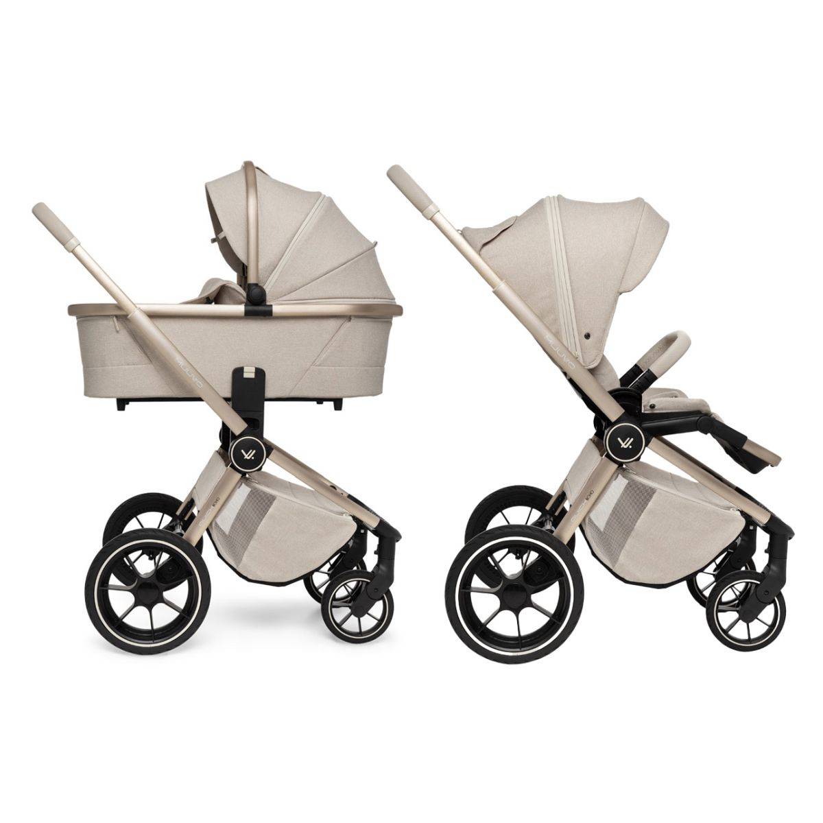 Muuvo voziček 2v1 Quick Boho beige
