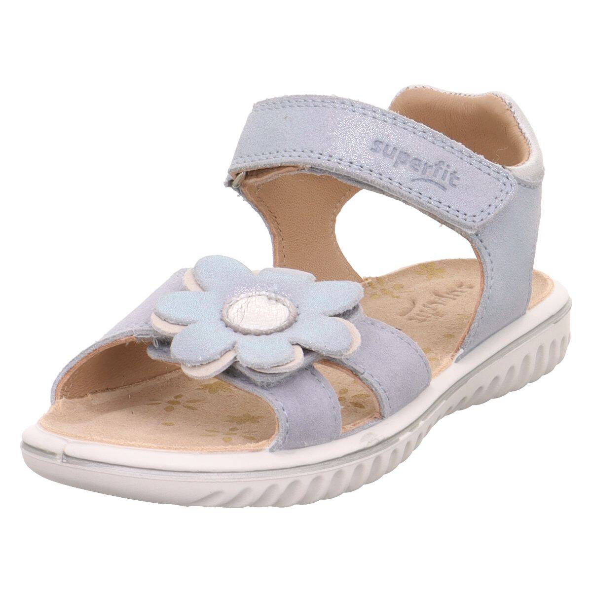 Superfit sandal SPARKLE 1-009015-8400 D hellblau/silber 29