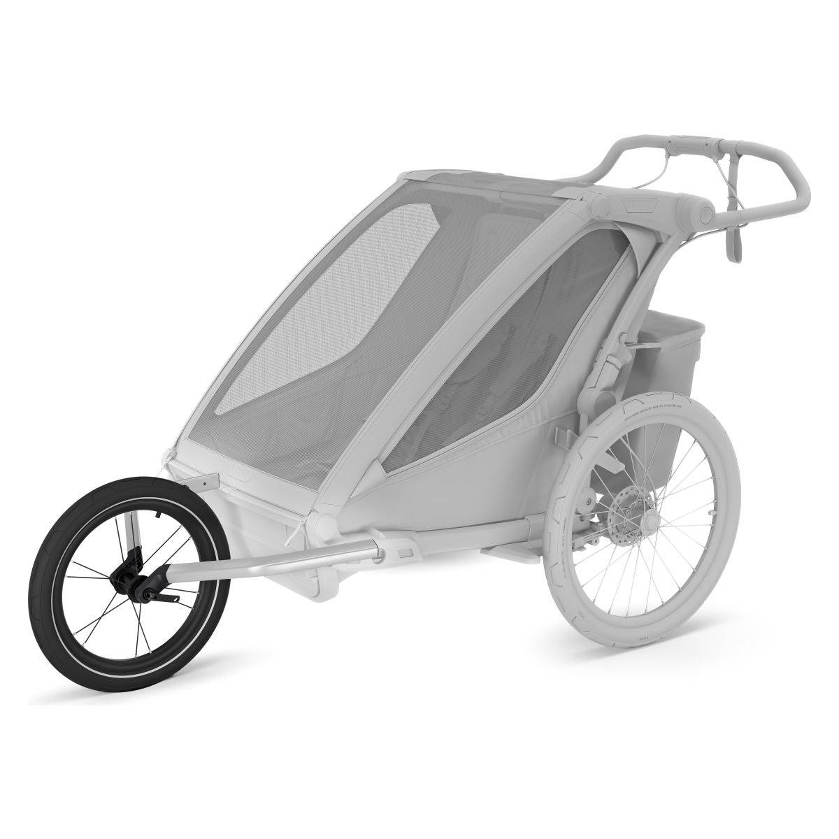 Thule Dodatek tekaški komplet 2 za dvojčka Chariot črno / siva