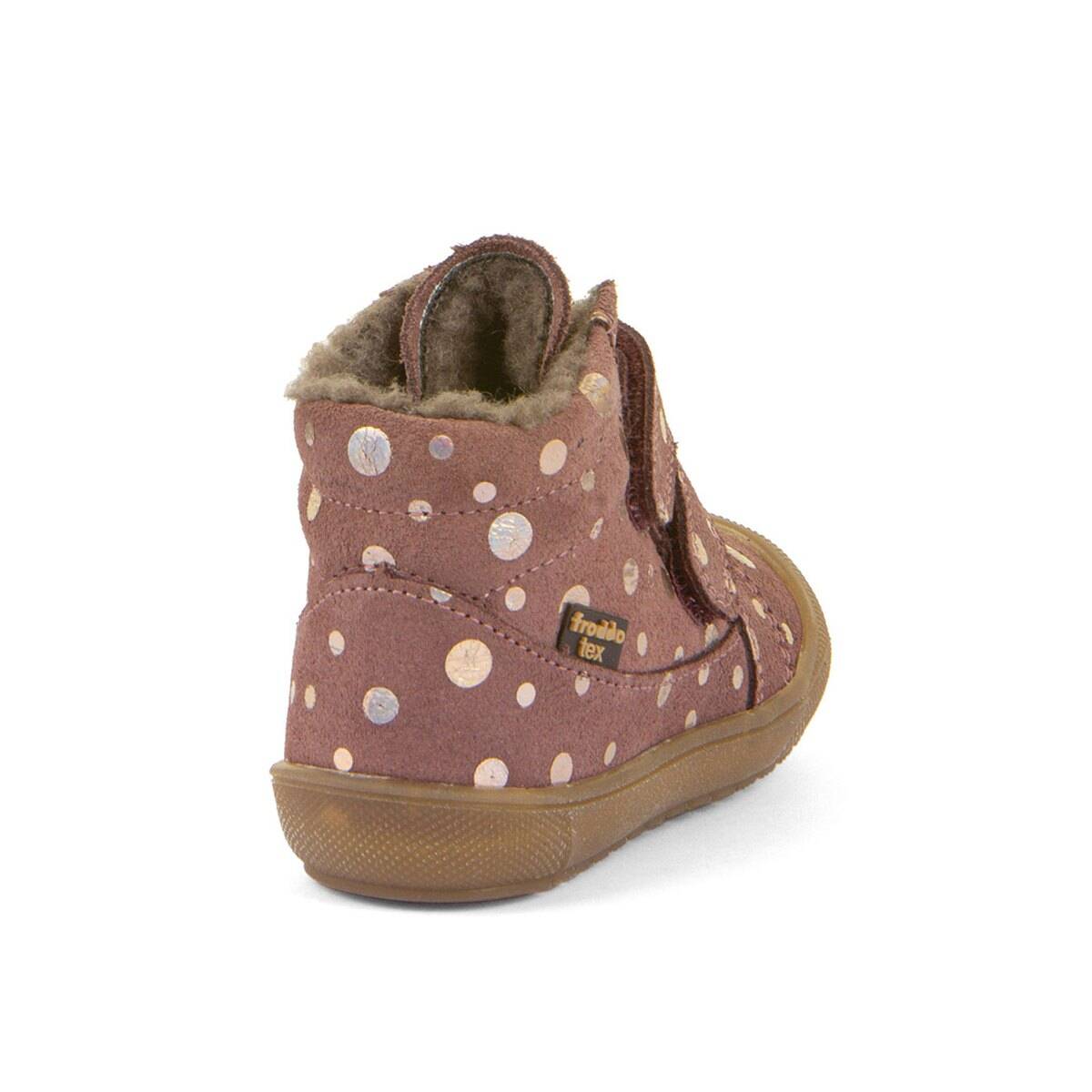 Froddo čevelj gležnjar - membrana G2110138 OLLIE WOOL TEX podloženi D pink shine 26