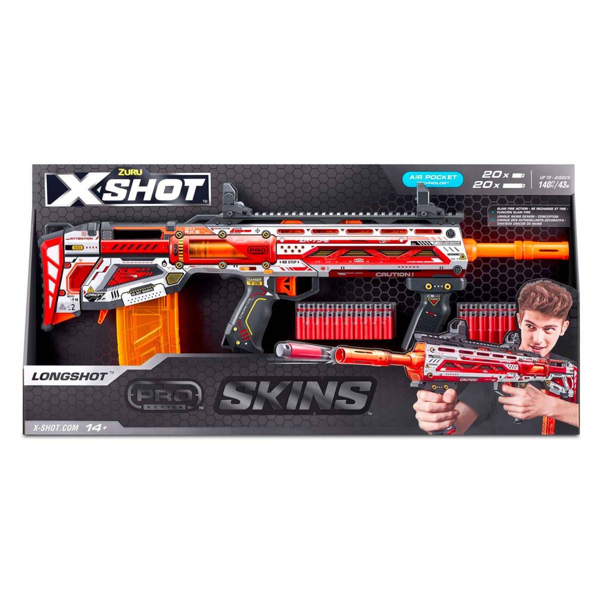 X-SHOT Pro series longshot