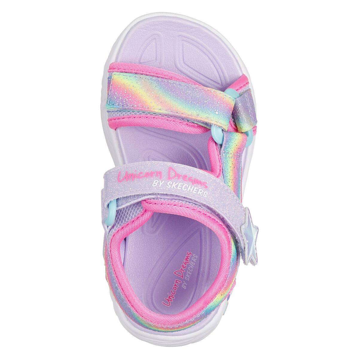 SKECHERS sandale 303107N LVMT UNICORN DREAMS SANDAL- DREAMY Ž lavender/pink 23