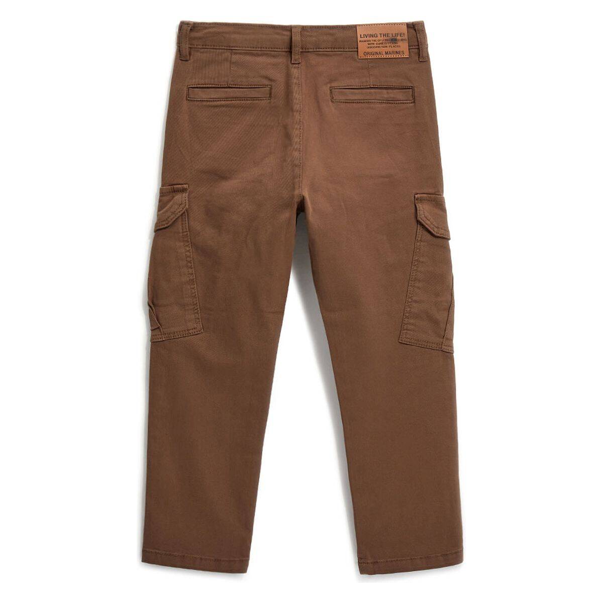 Original Marines hlače DH DEA2569B F Rjava 104