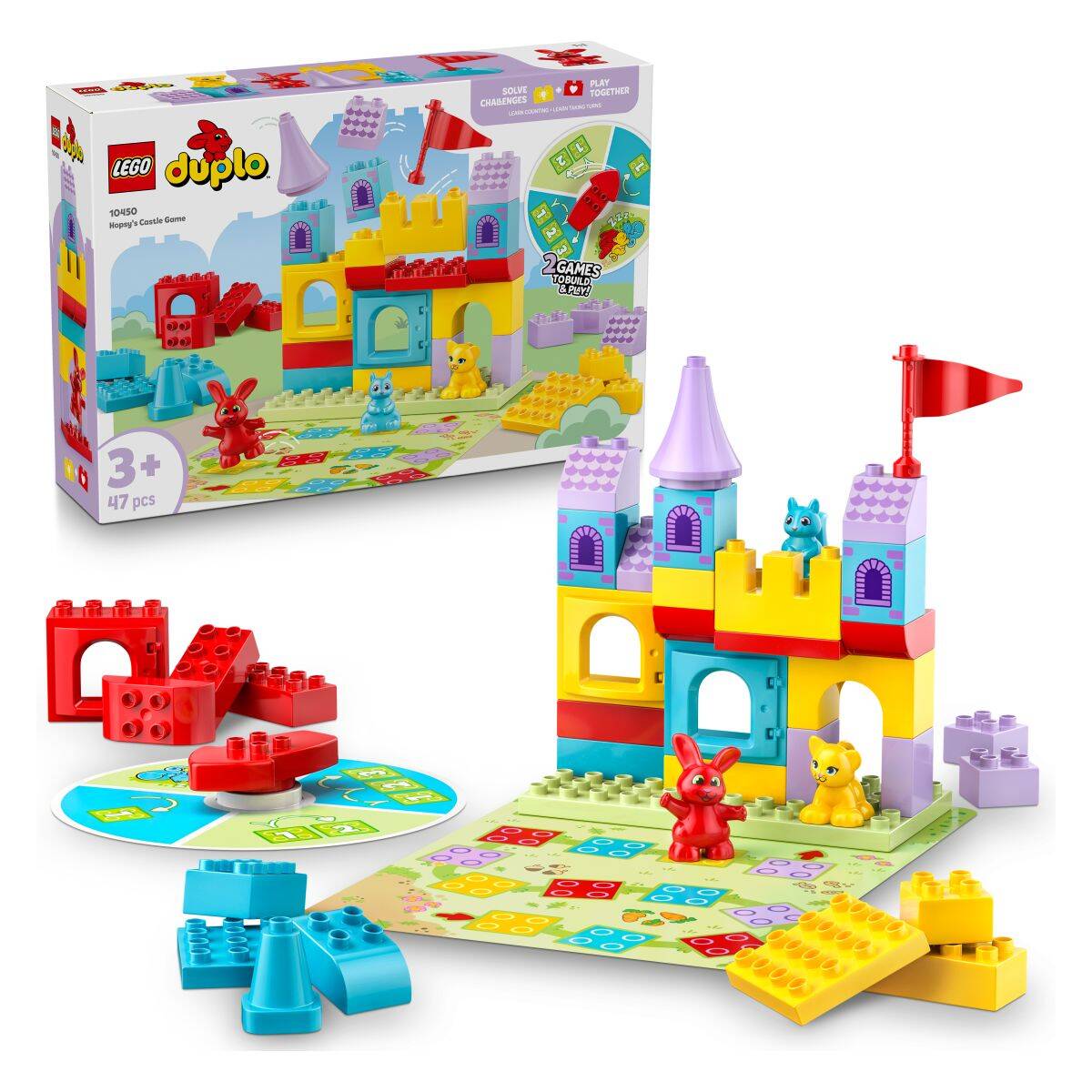 LEGO® DUPLO® 10450 Hopsyna igra s dvorcem
