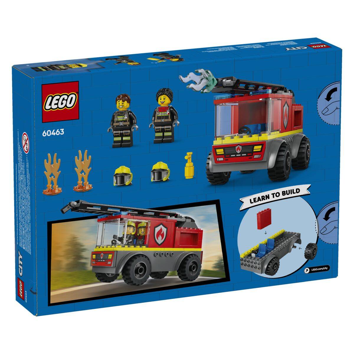 Lego® City 60463 Gasilsko vozilo z lestvijo