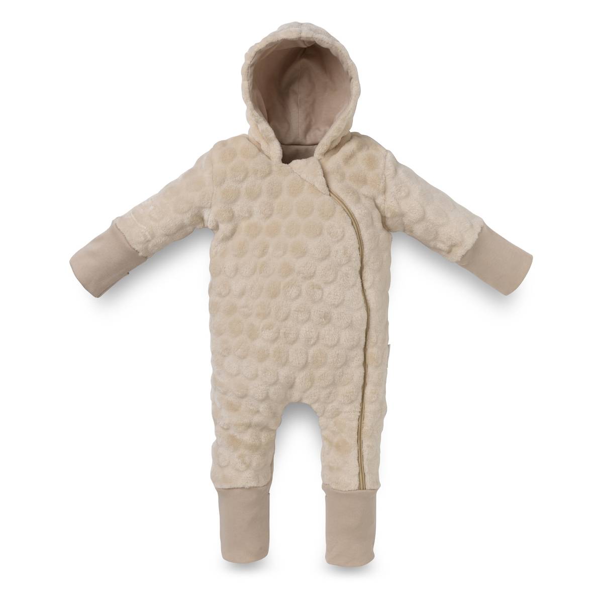 KENGURU GOLD kombinezon podstavljen bebe TOG2 "hazelnut", 3-6m KG4085