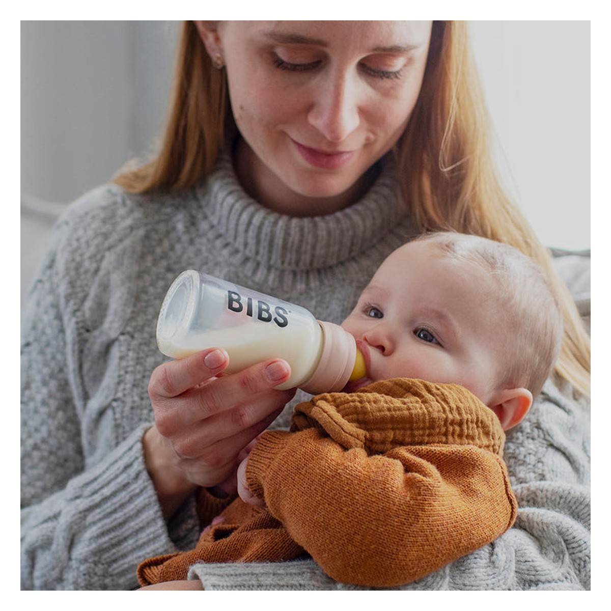Bibs steklenička steklena 110 ml