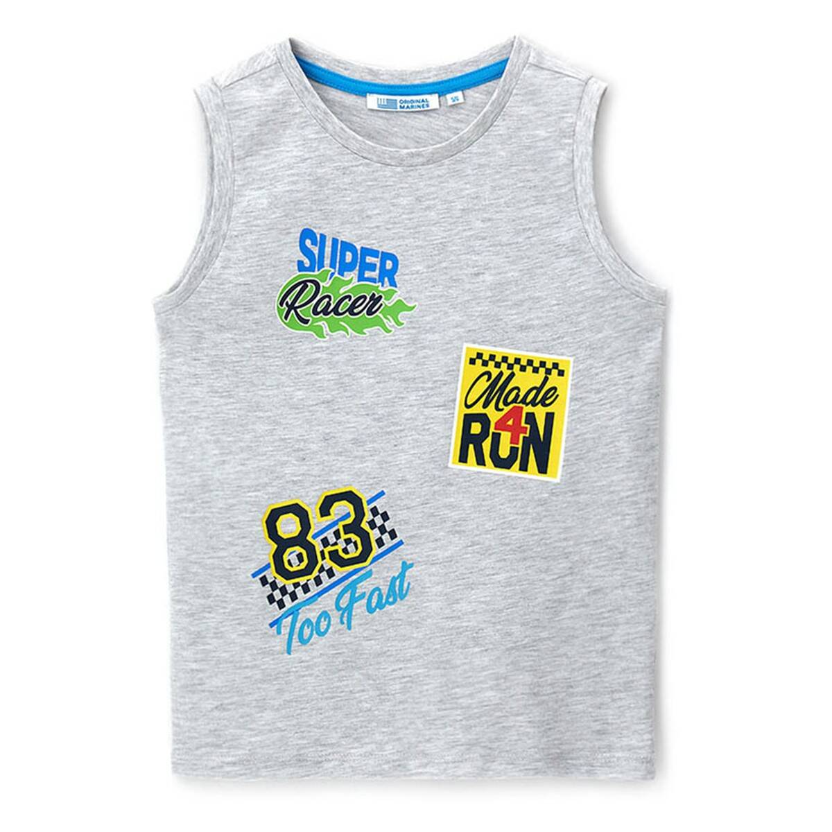 Original Marines majica BR DFP2250CM F Siva 128