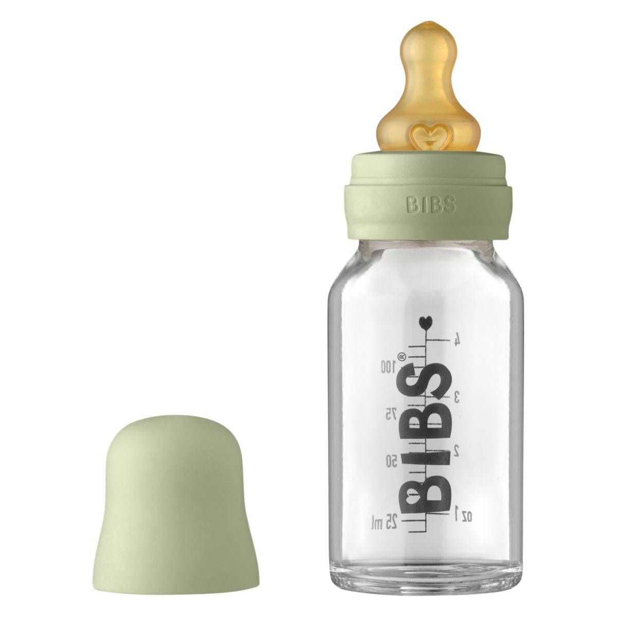 Bibs komplet stekleničk 110 ml sage