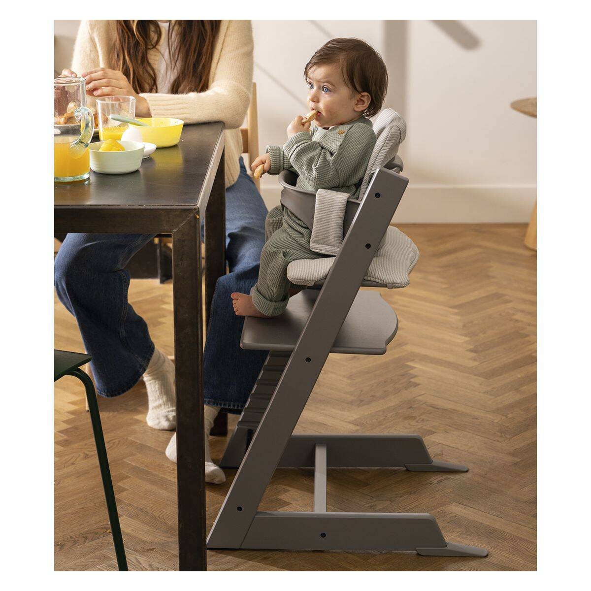 STOKKE hranilica Tripp Trapp storm grey