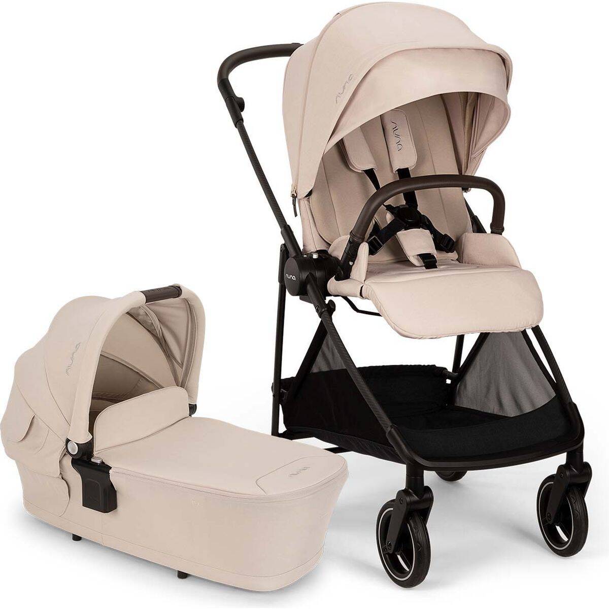 Nuna® Voziček 2v1 Ixxa Next biscotti