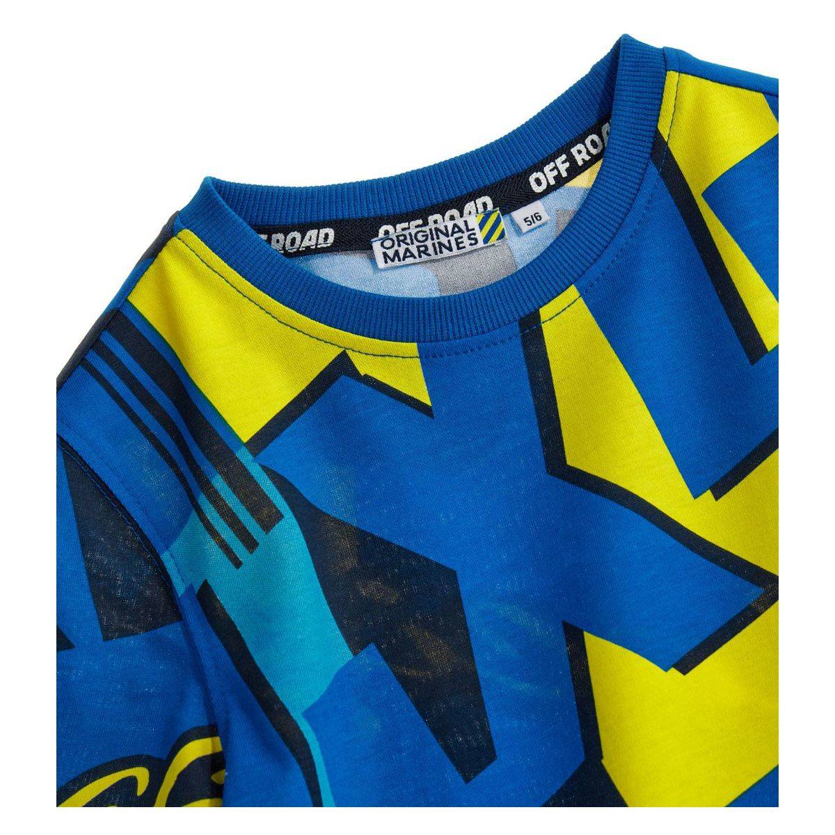 Original Marines majica KR DEP2188B F Modra 98