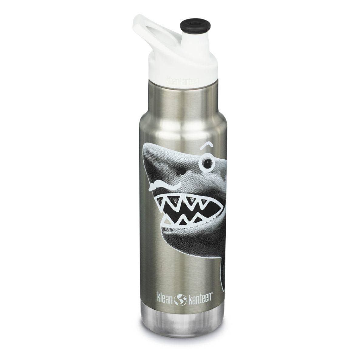 Klean Kanteen termo steklenička Kid Classic Narrow kid sport cap 355 ml Mr. Shark