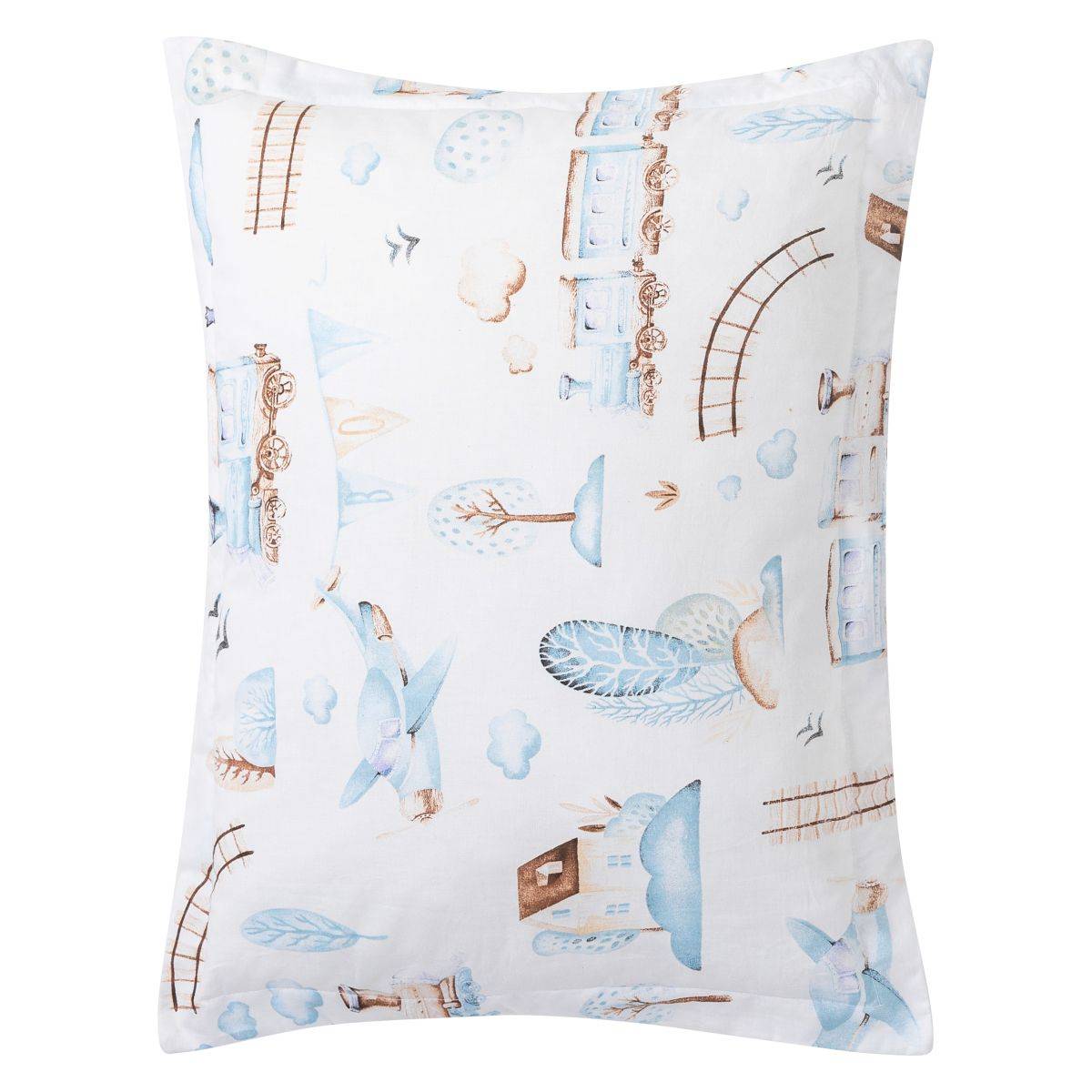 BUBABA BY FREEON komplet pokrivač i jastuk 2/1 avantura u vlakiću