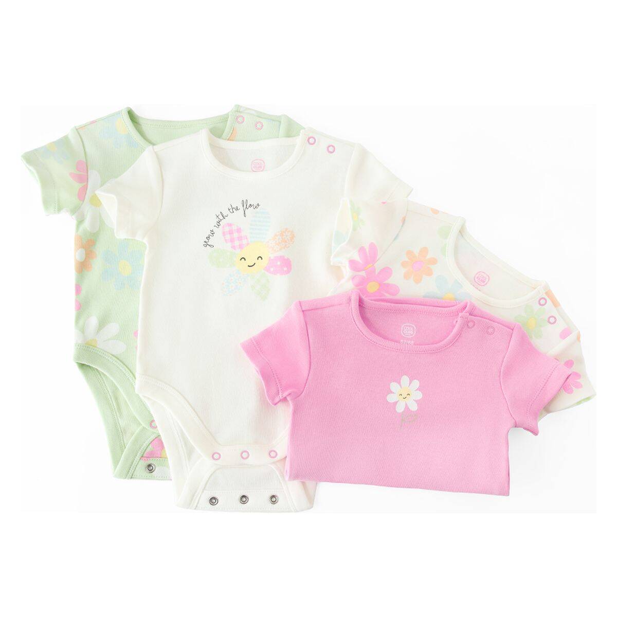 COOL CLUB bodi 4 kom KR CCG3000991-00 Ž Šareno 56/62