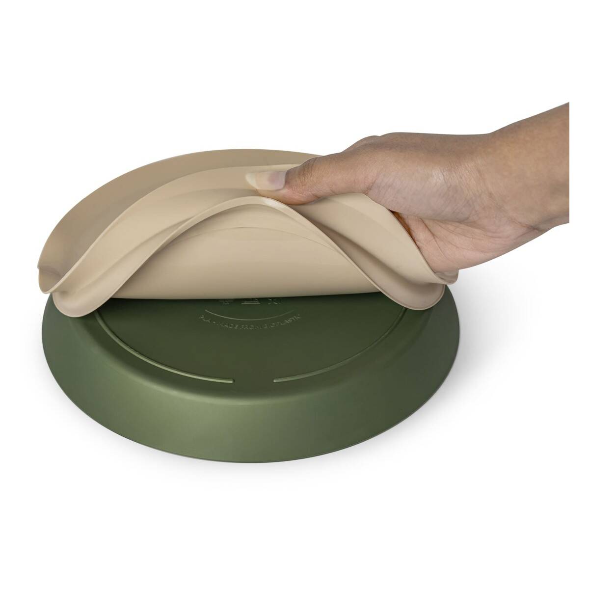 CITRON Silikonski podložak za tanjur Beige