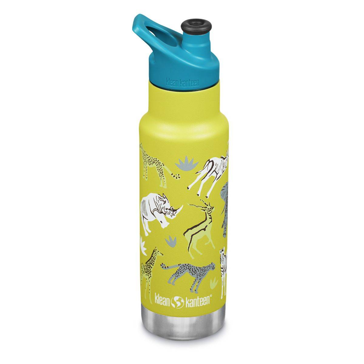 Klean Kanteen termo steklenička Kid Classic Narrow kid sport cap 355 ml Safari