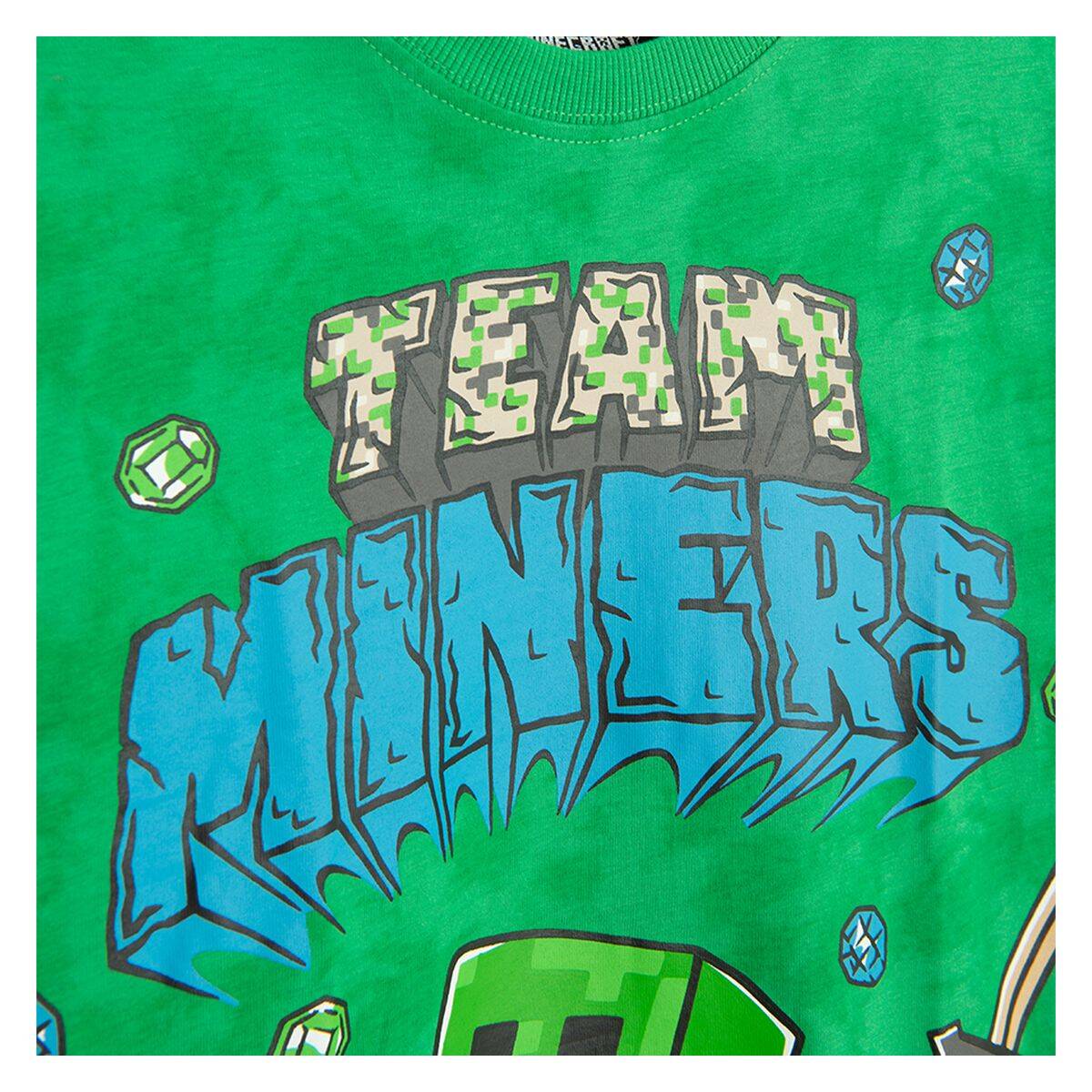 Cool Club majica DR LCB3010669 MINECRAFT F Zelena 116