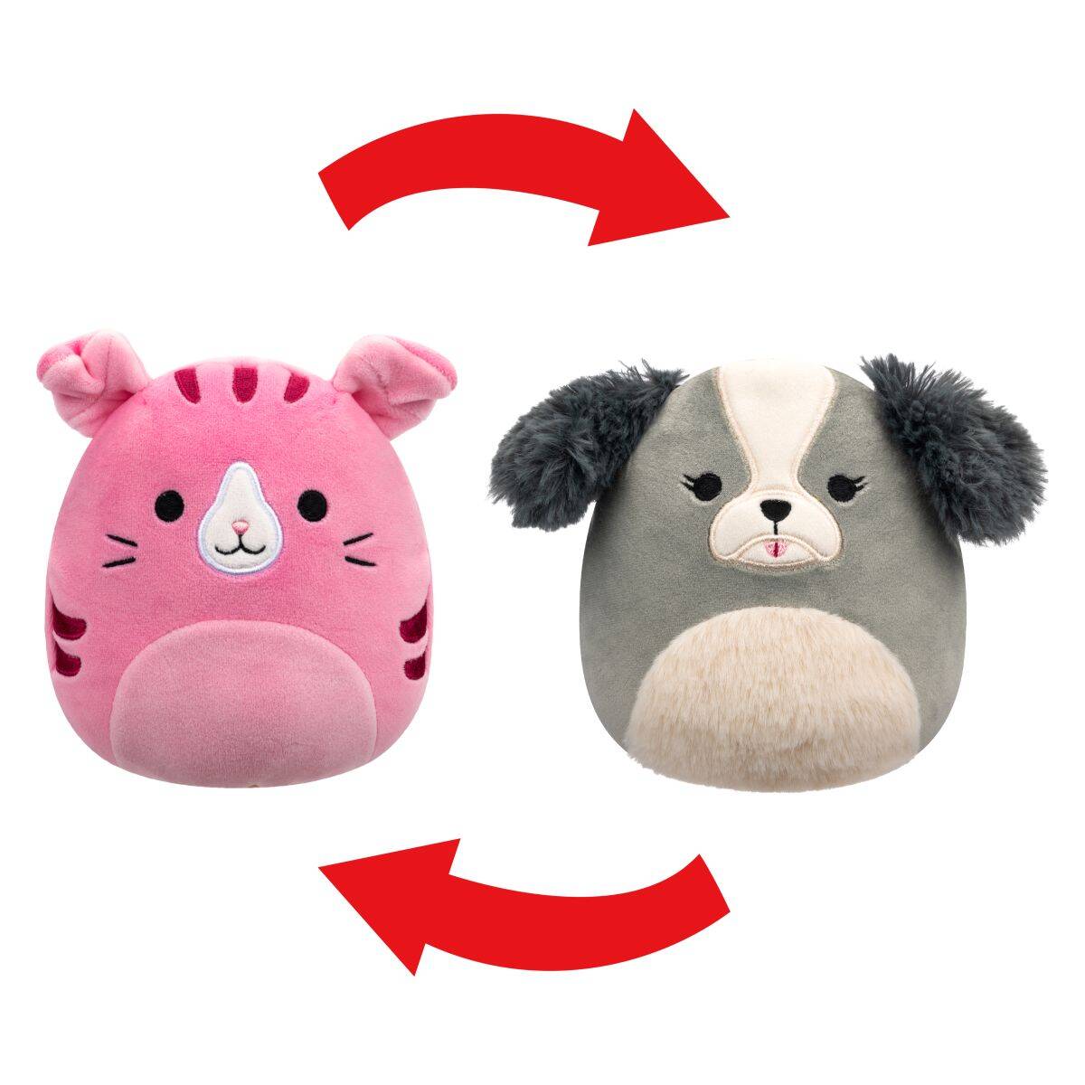 Squishmallows Malu Shih-Tzu in Geraldine Škotska mačka 20 cm