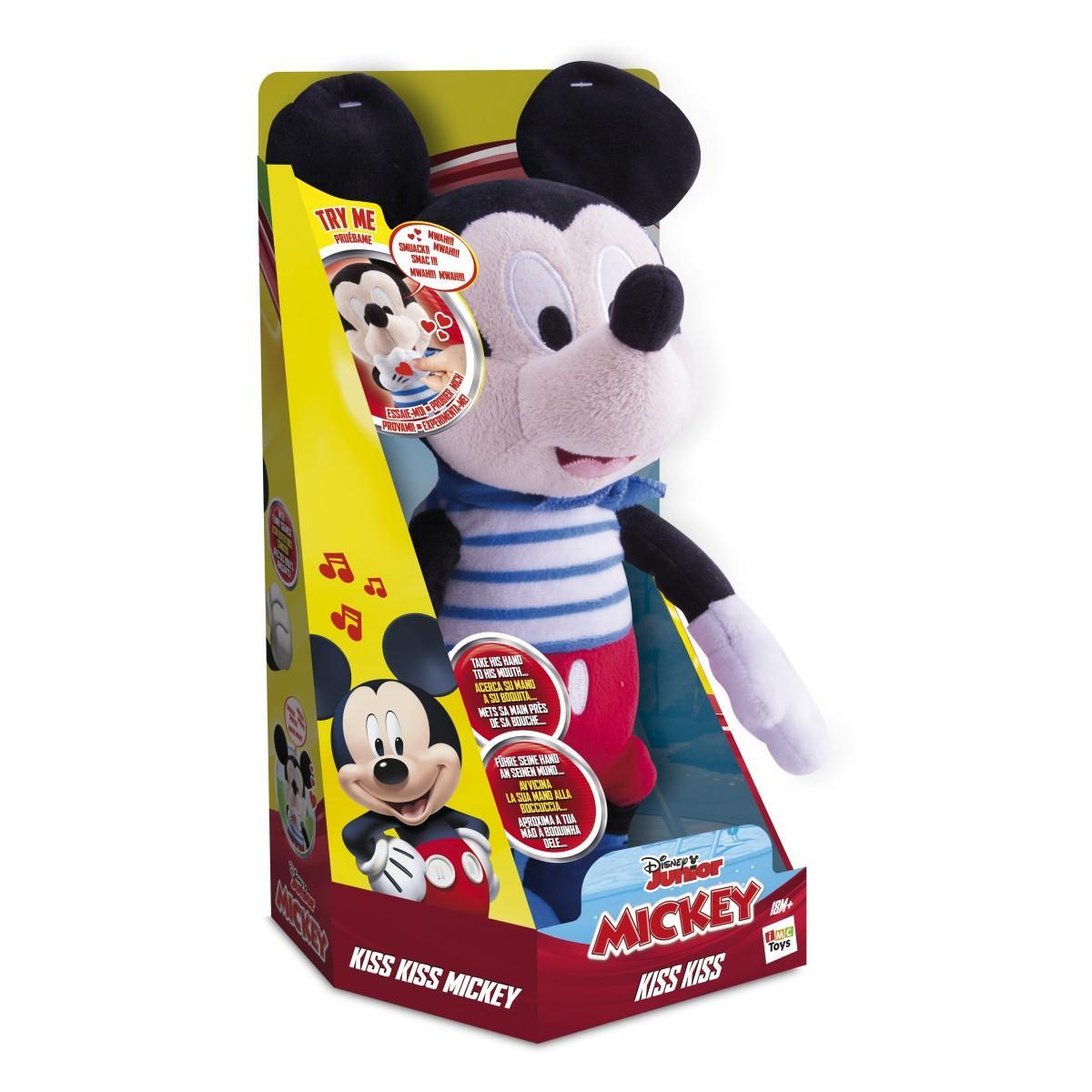 Imc Toys pliš Mickey kiss kiss