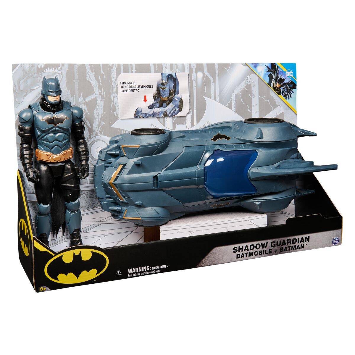 Batman Shadow Guardian Batmobil + Batman 30 cm